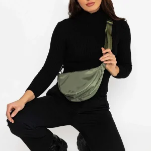 SOUL Accessories Crescent Shape Crossbody In Khaki* Accessories
