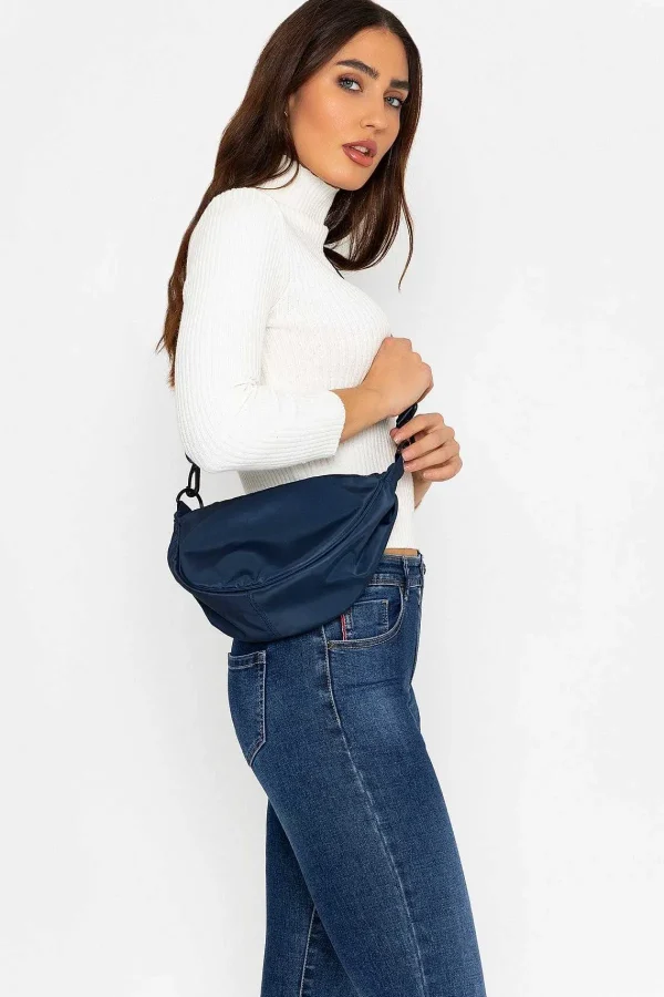SOUL Accessories Crescent Shape Crossbody In Navy* Accessories
