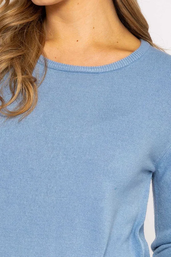 Rowen Avenue Crew Neck Cashmilon Knit In Blue*Women Jumpers & Cardigans
