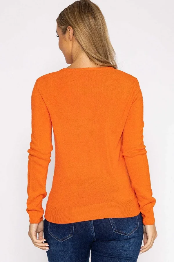 Rowen Avenue Crew Neck Cashmilon Knit In Coral*Women Jumpers & Cardigans