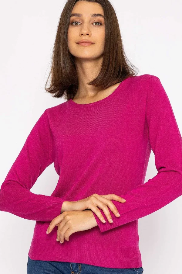 Rowen Avenue Crew Neck Cashmilon Knit In Pink*Women Jumpers & Cardigans