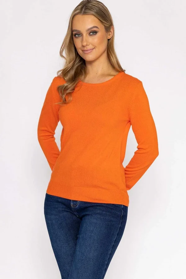 Rowen Avenue Crew Neck Cashmilon Knit In Coral*Women Jumpers & Cardigans