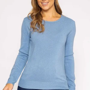 Rowen Avenue Crew Neck Cashmilon Knit In Blue*Women Jumpers & Cardigans