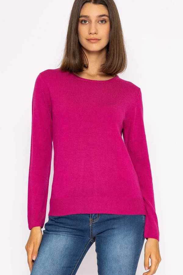 Rowen Avenue Crew Neck Cashmilon Knit In Pink*Women Jumpers & Cardigans