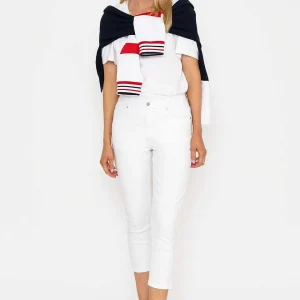 West Quay Crop Stretch Jeans In White*Women Jeans & Trousers