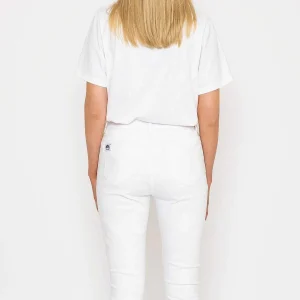 West Quay Crop Stretch Jeans In White*Women Jeans & Trousers