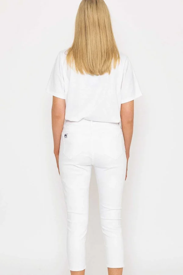 West Quay Crop Stretch Jeans In White*Women Jeans & Trousers