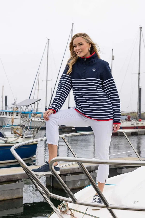 West Quay Crop Stretch Jeans In White*Women Jeans & Trousers