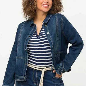Ulla Popken Cropped Denim Jacket*Women Coats & Jackets