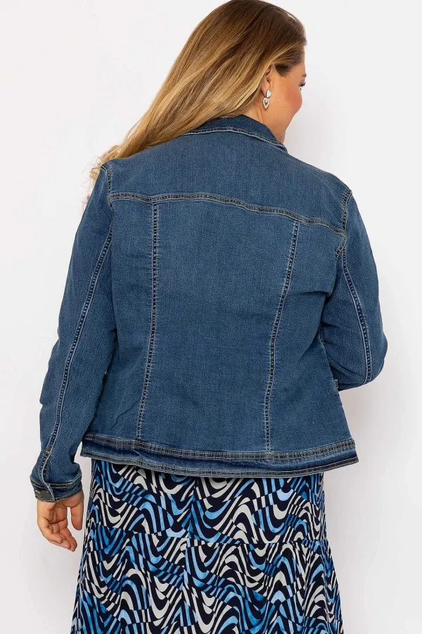 Ulla Popken Cropped Denim Jacket*Women Coats & Jackets