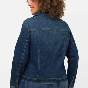 Ulla Popken Cropped Denim Jacket*Women Coats & Jackets