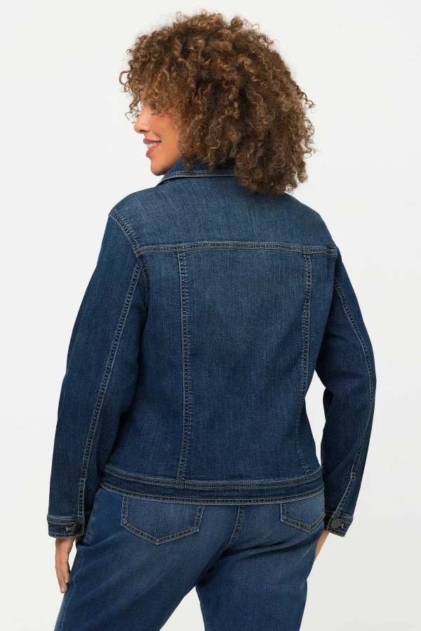 Ulla Popken Cropped Denim Jacket*Women Coats & Jackets