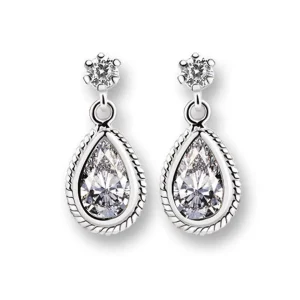 Newbridge Silverware Jewellery Crystal Stone Earrings* Boxed Gifts