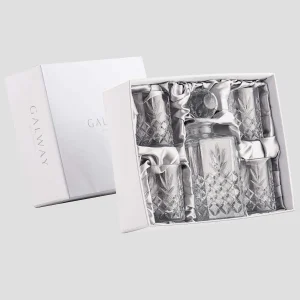 Galway Crystal Crystal Whiskey Decanter Set* Homeware