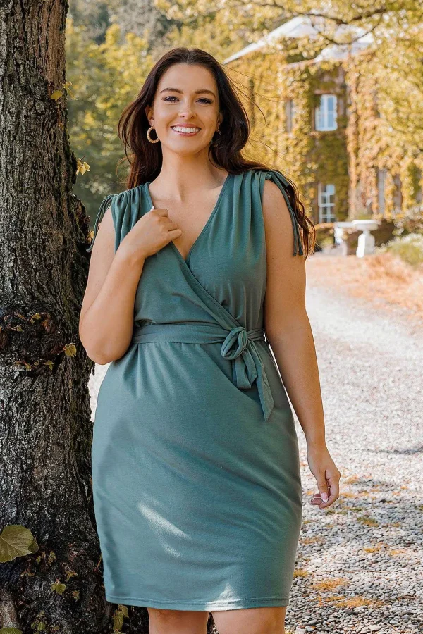 Vero Moda Curve Curve - Aila Dress In Khaki*Women Dresses & Jumpsuits