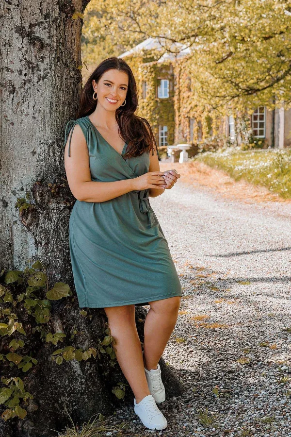 Vero Moda Curve Curve - Aila Dress In Khaki*Women Dresses & Jumpsuits