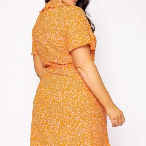 Vero Moda Curve Curve - Delilah Dress In Orange*Women Dresses & Jumpsuits