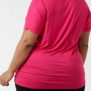 Nova of London Curve - Diamante Star Oversized Top In Pink*Women Tops & Blouses