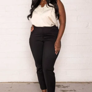 Vero Moda Curve Curve - Gloria Ankle Pants In Black*Women Jeans & Trousers