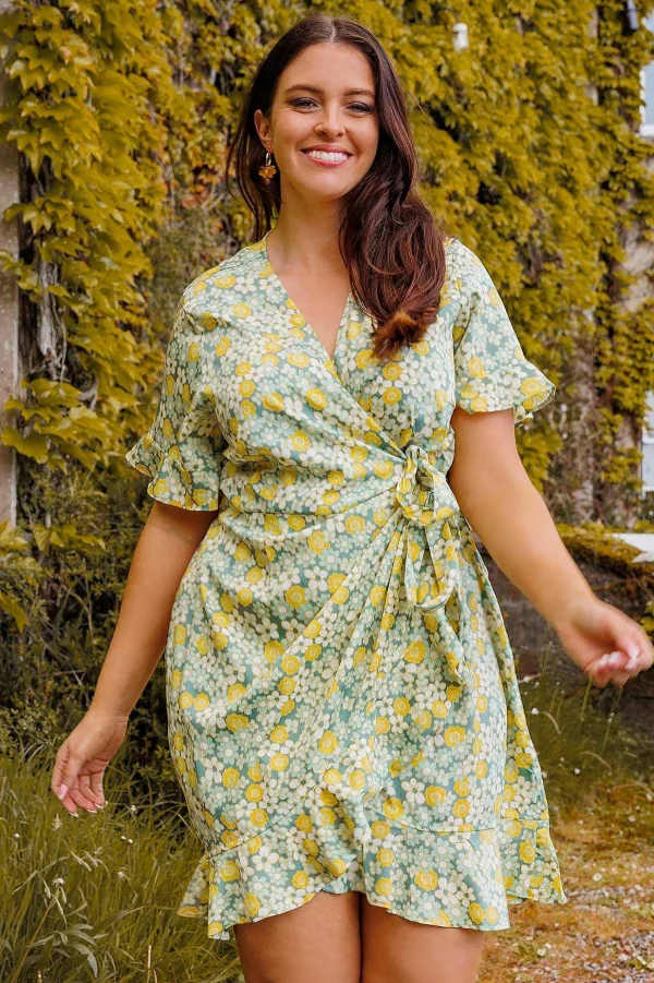 Vero Moda Curve Curve - Henna Dress In Green*Women Dresses & Jumpsuits