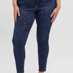 Vero Moda Curve Curve - High Waist Jeans In Dark Blue Denim*Women Jeans & Trousers