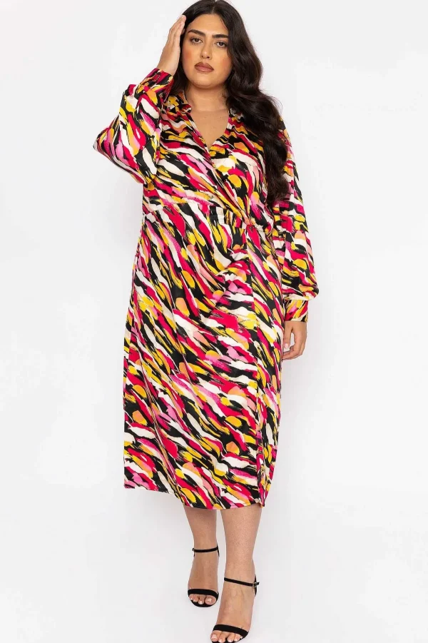 Vero Moda Curve Curve - Kleo Shirt Dress In Multi Print*Women Dresses & Jumpsuits