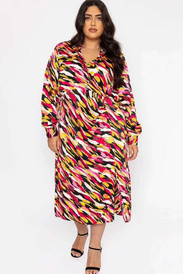 Vero Moda Curve Curve - Kleo Shirt Dress In Multi Print*Women Dresses & Jumpsuits
