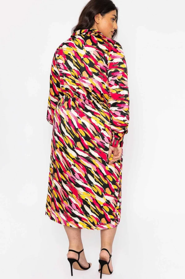Vero Moda Curve Curve - Kleo Shirt Dress In Multi Print*Women Dresses & Jumpsuits