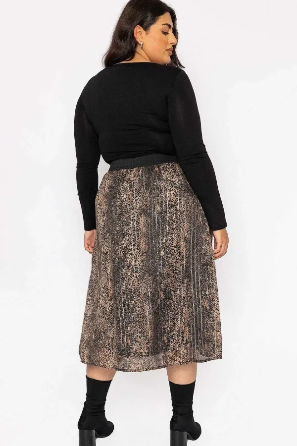 Vero Moda Curve Curve - Nala 7/8 Skirt In Animal Print*Women Skirts & Shorts