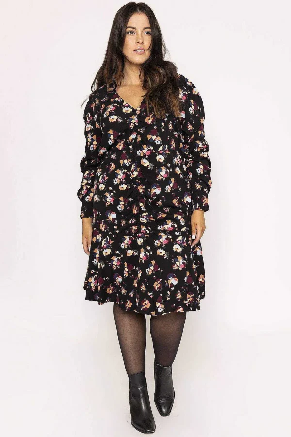 Vero Moda Curve Curve - Prina V-Neck Long Sleeve Dress*Women Dresses & Jumpsuits