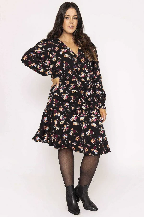 Vero Moda Curve Curve - Prina V-Neck Long Sleeve Dress*Women Dresses & Jumpsuits