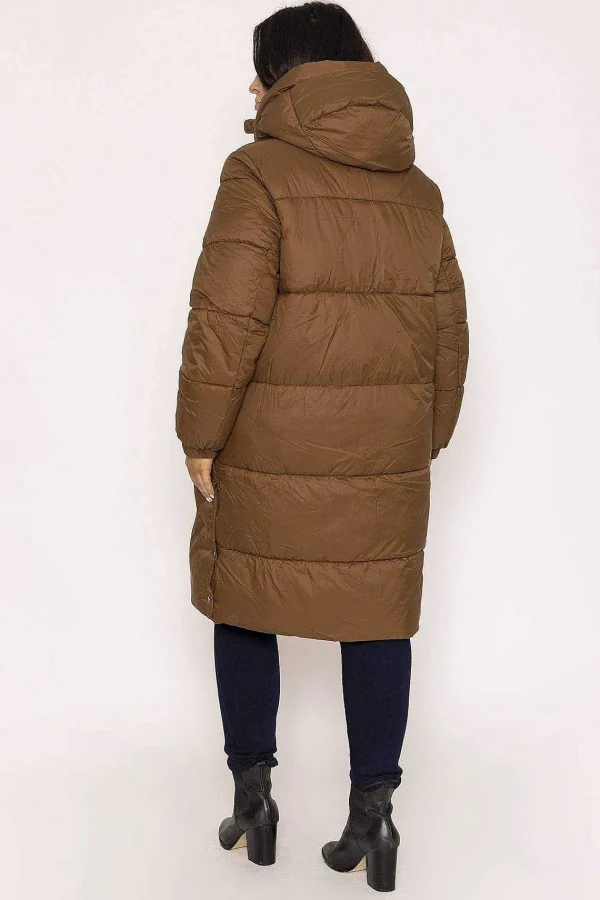 Vero Moda Curve Curve - Upsala Long Jacket In Brown*Women Coats & Jackets