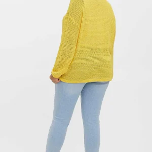 Vero Moda Curve Curve - Whitney Cardigan In Yellow*Women Jumpers & Cardigans