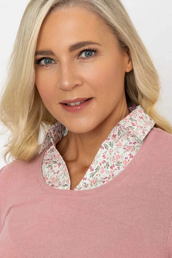 Voulez Vous Cut & Sew Shirt Collar & Hem Top*Women Tops & Blouses