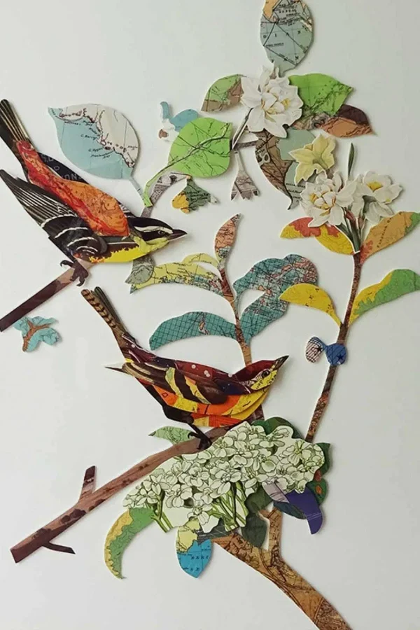 Carraig Donn HOME 3D Bird Couple Wall Art* Homeware