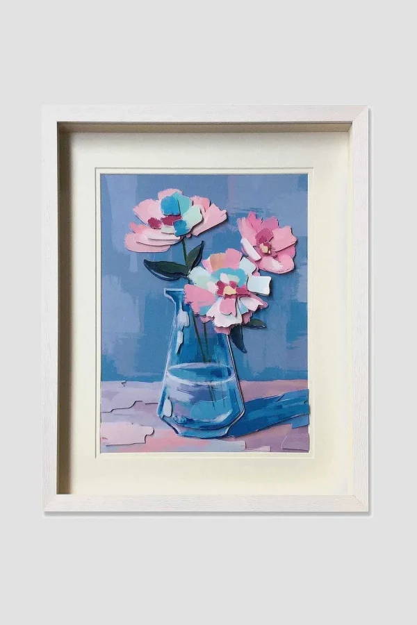 Carraig Donn HOME 3D Chrysanthem Large Posy Wall Art* Homeware