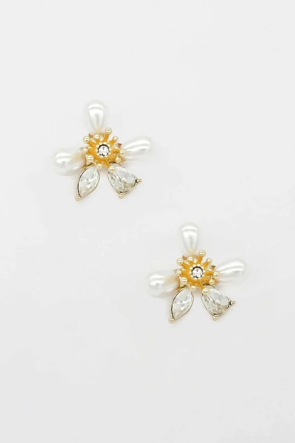 Joularie Daisy Earrings In Gold* Earrings