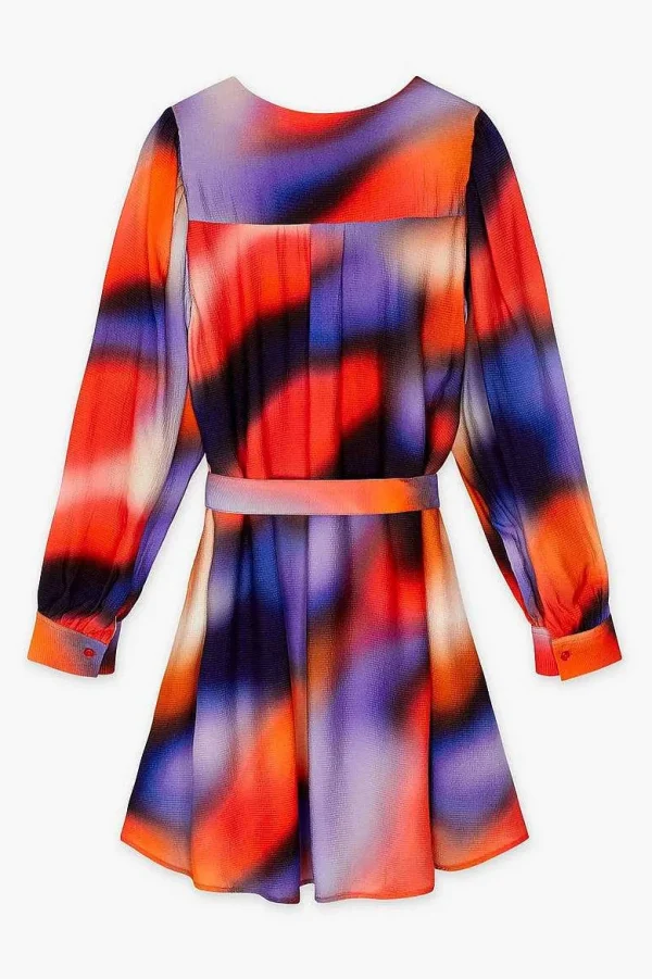 Cks Fashion Daisys Short Dress In Multi Print*Women Dresses & Jumpsuits