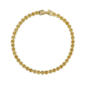 Knight & Day Dakota Yellow Tennis Bracelet* Jewellery