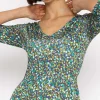 J'aime la Vie Deirdre Dress In Teal Print*Women Dresses & Jumpsuits