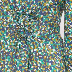 J'aime la Vie Deirdre Dress In Teal Print*Women Dresses & Jumpsuits