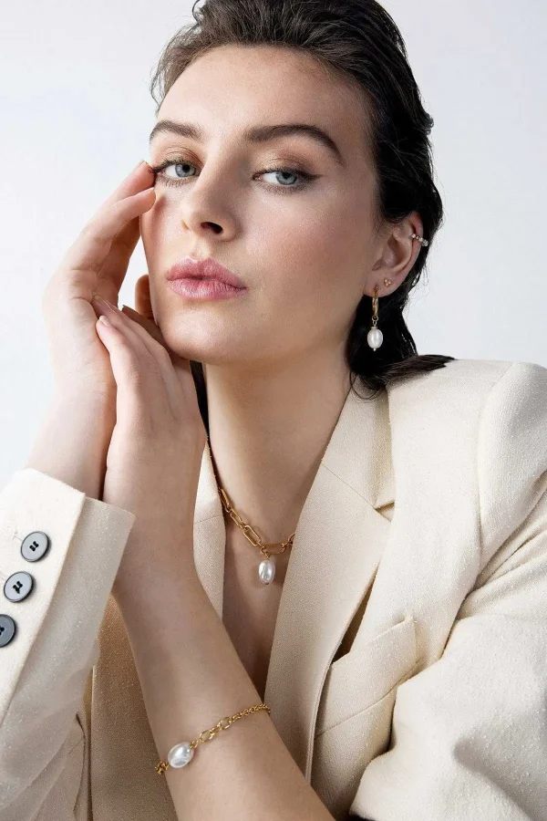 Knight & Day Delilah Necklace In Gold* Jewellery