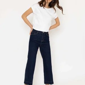 Oraije Denim Cropped Wide Leg Jeans*Women Jeans & Trousers