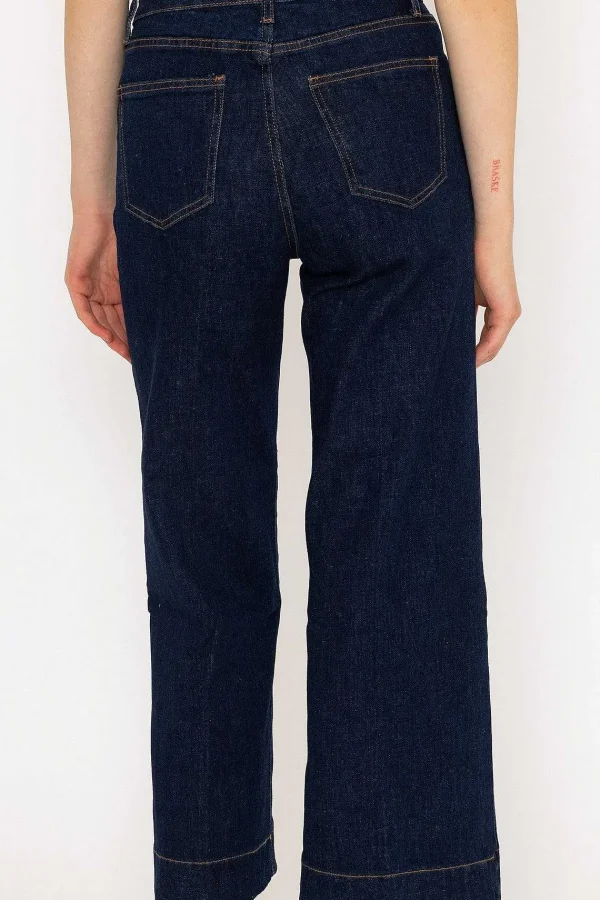 Oraije Denim Cropped Wide Leg Jeans*Women Jeans & Trousers