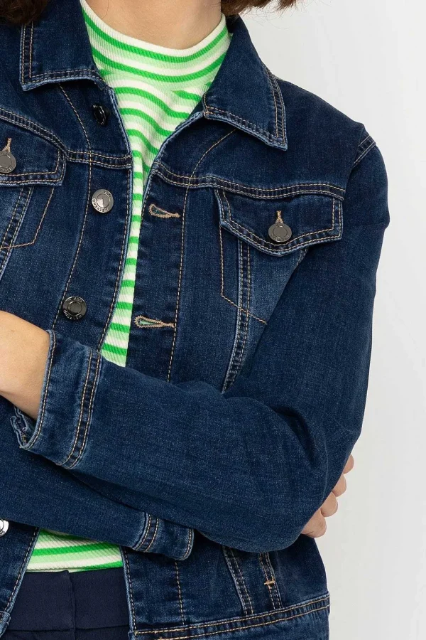 Kelly & Grace Weekend Denim Jacket In Indigo*Women Coats & Jackets
