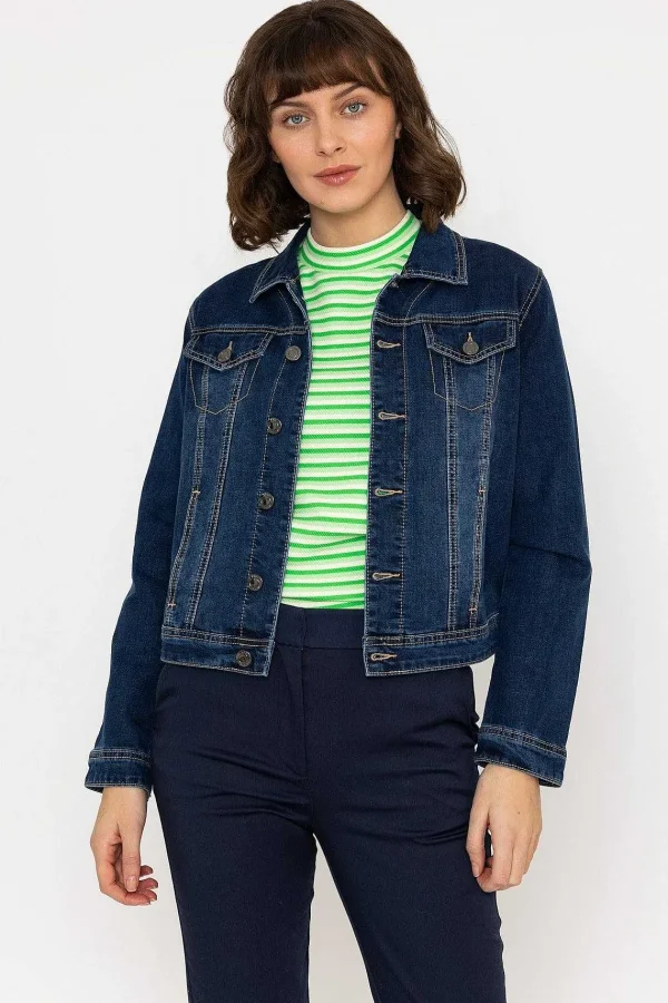 Kelly & Grace Weekend Denim Jacket In Indigo*Women Coats & Jackets