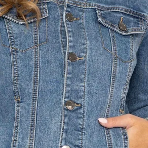Kelly & Grace Weekend Denim Jacket In Medium Blue*Women Coats & Jackets