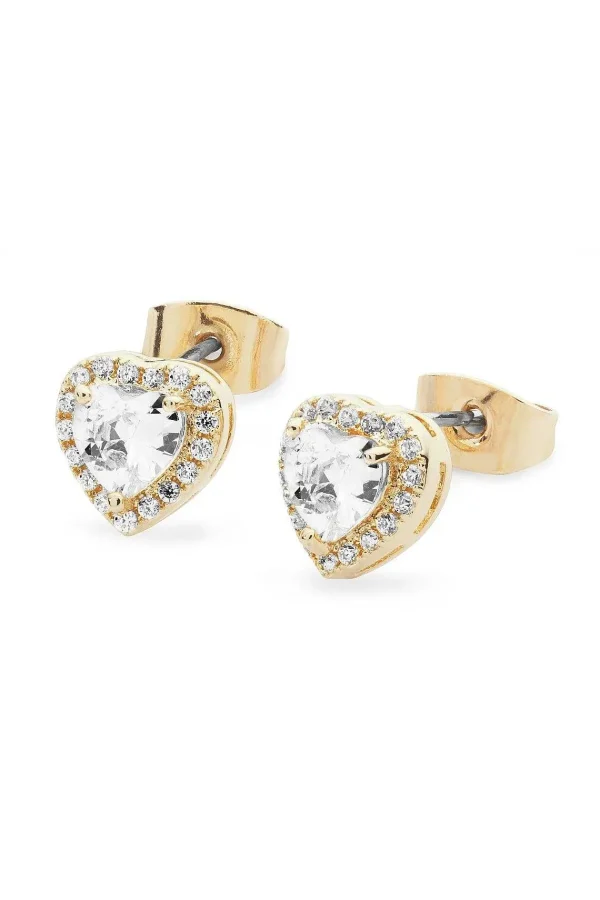Tipperary Crystal Jewellery Diamante Heart Earrings* Boxed Gifts