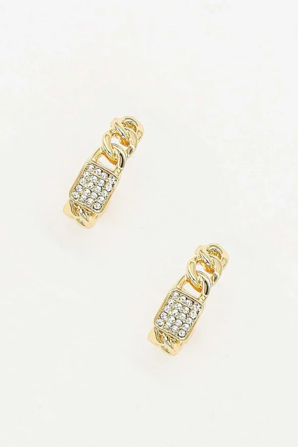 Soul Jewellery Diamante Hoop Earrings - Soul Special* Earrings