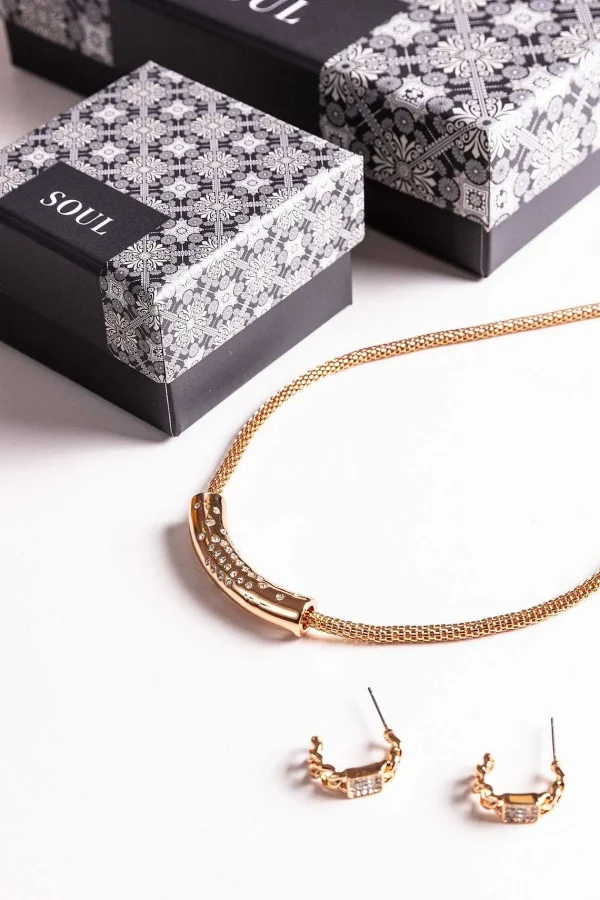 Soul Jewellery Diamante Hoop Earrings - Soul Special* Earrings